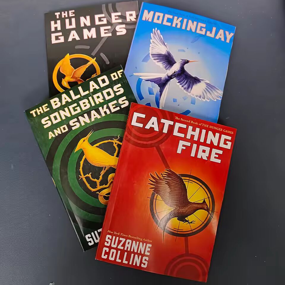1 book hunger Games 1/2/3/4 in English Novel books