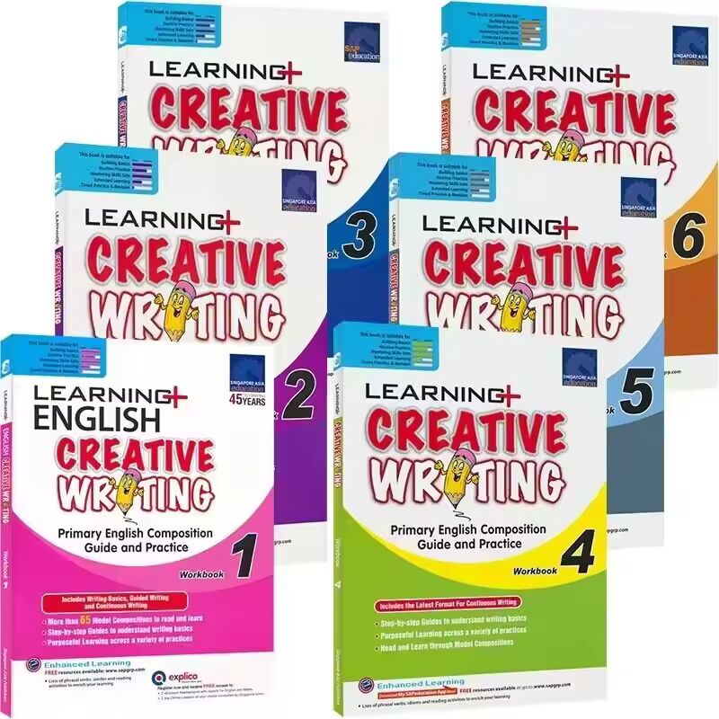 1 book Singapore English Writing Workbook Learning Writers book